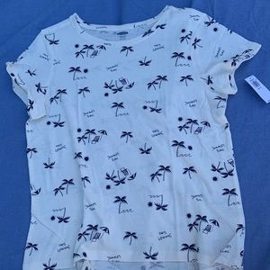 Old Navy girl soft T shirt